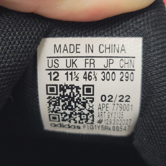 Adidas Mens Chunky Y2K T Mac 2 Restomod Rockets Sneakers Size 12 Red Basketball - Picture 7 of 14